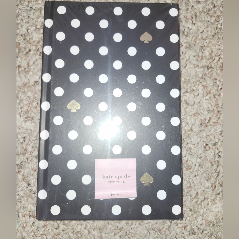 Kate Spade Black and White Polka Dot Journal/Notebook